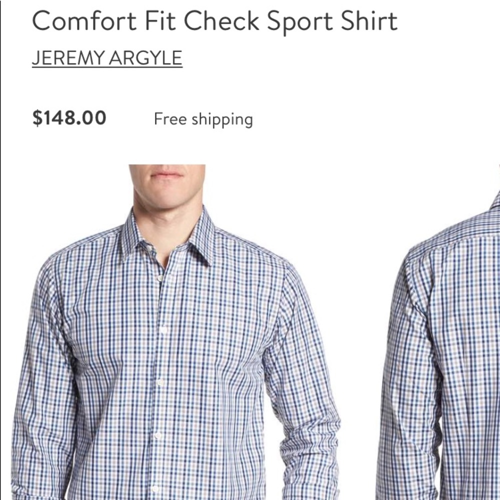 Jeremy Argyle Button Up-EUC